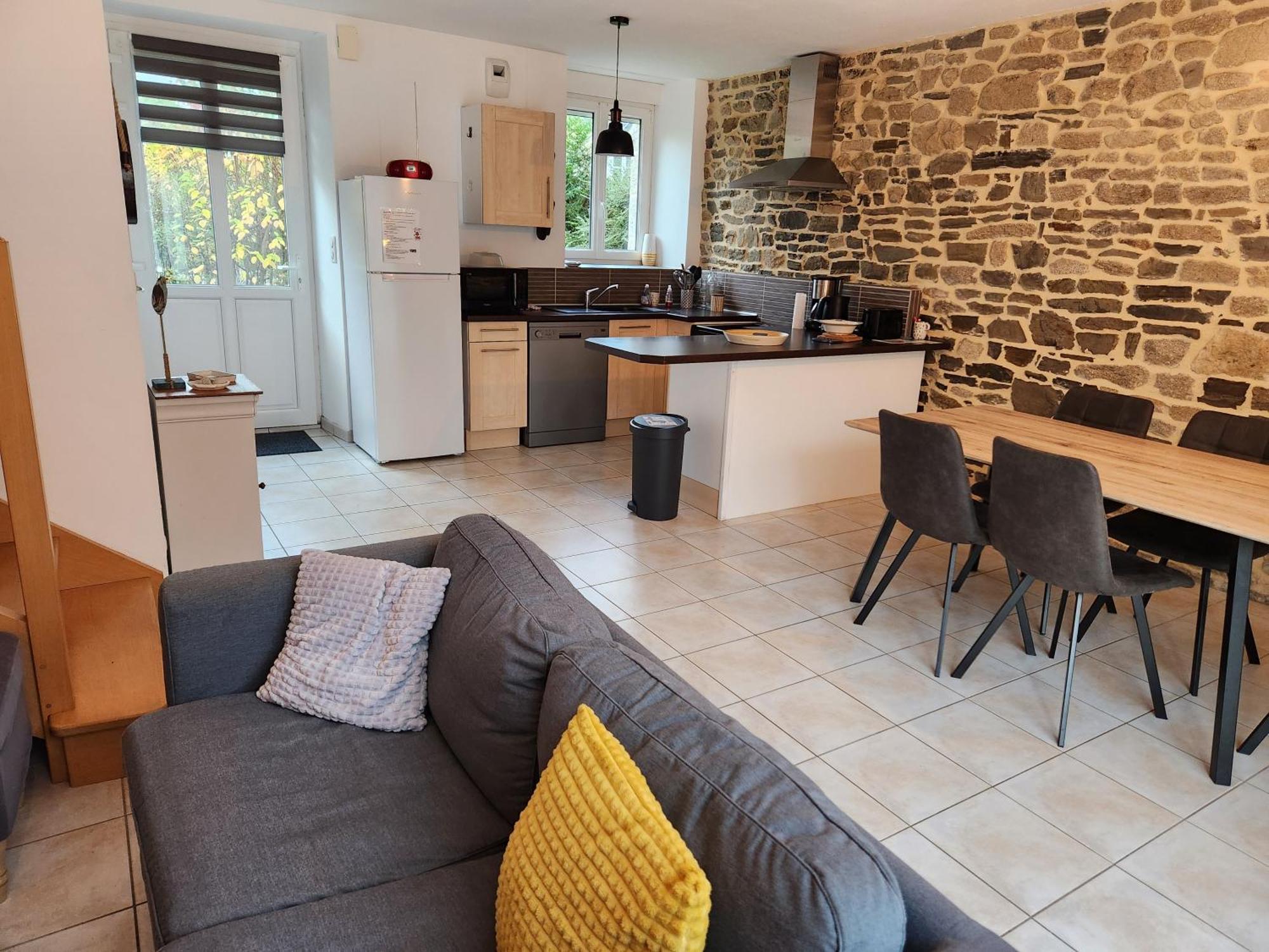 Maison Jullouville Au Calme Eksteriør bilde